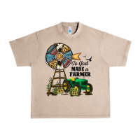 So God Made A Farmer Urban Heavy Tee | Teevron
