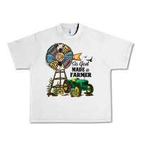 Lunar Rock So God Made a Farmer Urban Heavy Tee - JahusDesignShop