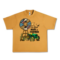 Peanut Butter So God Made a Farmer Urban Heavy Tee - JahusDesignShop