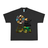 Pigment Black So God Made a Farmer Urban Heavy Tee - JahusDesignShop