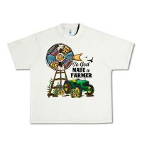 Pistachio So God Made a Farmer Urban Heavy Tee - JahusDesignShop