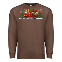 Chestnut Christmas Gnome Truck Premium Sweatshirt - Artiststas