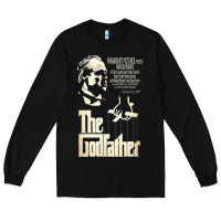 Black The Godfather Long Sleeve Tee - lanVoArt