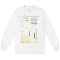 White The Godfather Long Sleeve Tee - lanVoArt