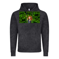 Vintage Black wizard girl and cat Vintage Hoodie - TumblerDesignByShophia