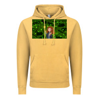 Vintage Mustard wizard girl and cat Vintage Hoodie - TumblerDesignByShophia