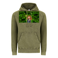 Vintage Olive wizard girl and cat Vintage Hoodie - TumblerDesignByShophia