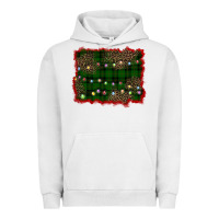 Pigment Lunar Rock christmas green plaid background Urban Hoodie - BarkalooDesign