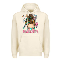 Tofu messy bun nurse life Premium Hoodie - RanaPortraitStore