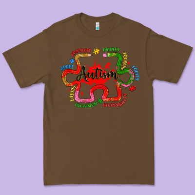Autism Teacher Pencil Premium Tee Designed By Artiststas