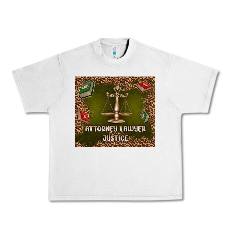 Attorney Lawyer Justice Urban Heavy Tee by TumblerDesignByShophia | Teevron
