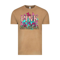 The Pink Is For My Grandma Cancer Awareness Vintage Tee | Teevron