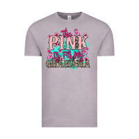 Vintage Zinc The pink is for my Grandma Cancer Awareness Vintage Tee - HowdyJamesFarm