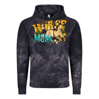 Cloud Black Horse Mom Rope Vintage Hoodie - HowdyJamesFarm