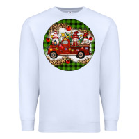 White christmas gnomes truck Premium Sweatshirt - Artiststas