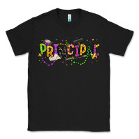Black mardi gras principal Classic Tee - texasbilliewilder