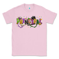 Bubblegum Pink mardi gras principal Classic Tee - texasbilliewilder