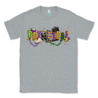 Heather Grey mardi gras principal Classic Tee - texasbilliewilder