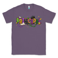 Lavender mardi gras principal Classic Tee - texasbilliewilder