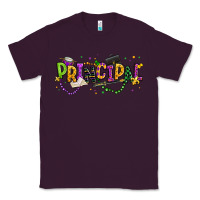 Plum mardi gras principal Classic Tee - texasbilliewilder