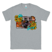 Heather Grey oh snap Classic Tee - RacoonDesign