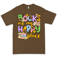 Cacao books are my happy place Premium Tee - Artiststas