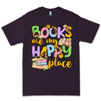 Plum books are my happy place Premium Tee - Artiststas