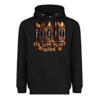 Black the same heart inside artiststas Heavyweight Hoodie - Artiststas