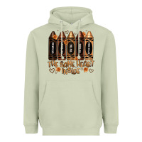 Matcha the same heart inside artiststas Heavyweight Hoodie - Artiststas