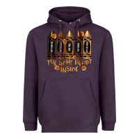 Plum the same heart inside artiststas Heavyweight Hoodie - Artiststas