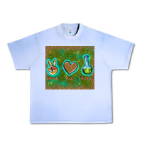 Grape Ice peace love lab tech Urban Heavy Tee - TumblerDesignByShophia