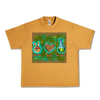 Peanut Butter peace love lab tech Urban Heavy Tee - TumblerDesignByShophia