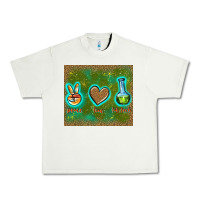 Pistachio peace love lab tech Urban Heavy Tee - TumblerDesignByShophia