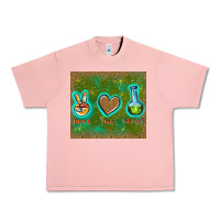 Salmon peace love lab tech Urban Heavy Tee - TumblerDesignByShophia