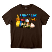 Chocolate Brown 2 nd grade dude Heavy Core Tee - BundleAndBundleShop