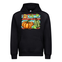 Black fall pumpkin  background Urban Hoodie - BarkalooDesign