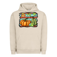 Pigment French Oak fall pumpkin  background Urban Hoodie - BarkalooDesign