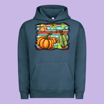 Fall Pumpkin  Background Urban Hoodie Designed By Barkaloodesign