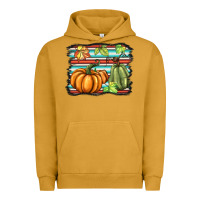 Pigment Peanut Butter fall pumpkin  background Urban Hoodie - BarkalooDesign
