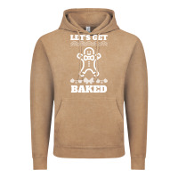 Vintage Coffee Let's Get Baked Smoking Weed Funny Christmas Gift 1 Vintage Hoodie - lanVoArt