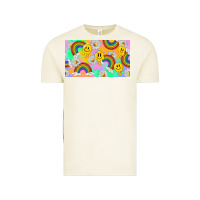 Vintage Arctic smile faces and rainbow and daisys Vintage Tee - TumblerDesignByShophia