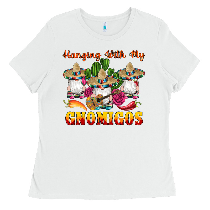 Hanging With Gnomigos Ladies Tee by Artiststas | Teevron