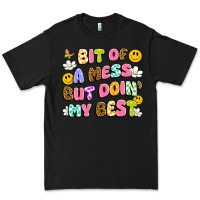 Black bit of a mess but doin' my best Premium Tee - Artiststas
