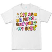 White bit of a mess but doin' my best Premium Tee - Artiststas