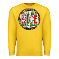 Lemon Christmas i'll be nice next year Premium Sweatshirt - Artiststas