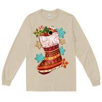 Mushroom christmas Long Sleeve Tee - CowGirlArtShop