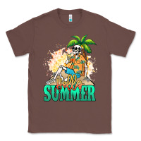 Chestnut Hello summer skeleton Classic Tee - NancyCooperArtShop