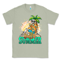 Matcha Hello summer skeleton Classic Tee - NancyCooperArtShop