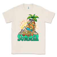 Natural Hello summer skeleton Classic Tee - NancyCooperArtShop