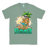 Sage Hello summer skeleton Classic Tee - NancyCooperArtShop